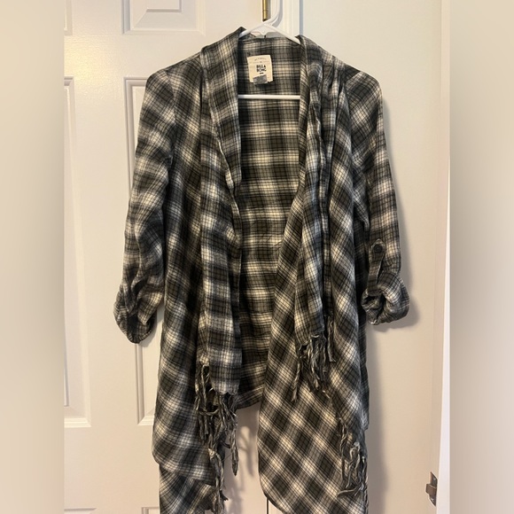 Billabong flannel cardigan - Picture 2 of 2